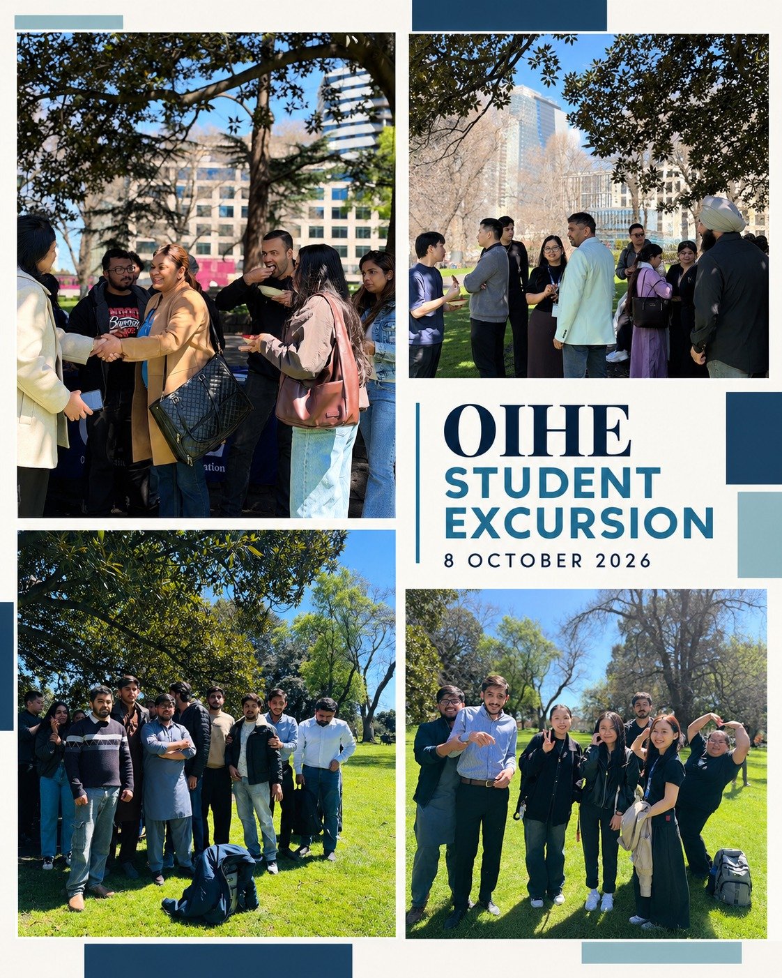 OIHE Student Excursion 8 October 2026
